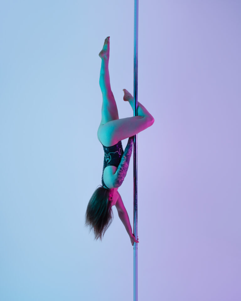 Pole Move Straight Leg Rainnbow